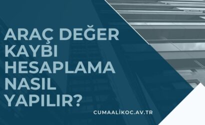 Araç Değer Kaybı Hesaplama