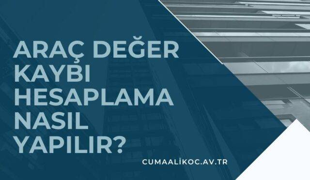 Araç Değer Kaybı Hesaplama