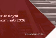 Uzuv Kaybı Tazminatı 2026